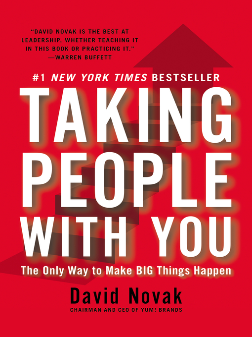 Title details for Taking People With You by David Novak - Wait list